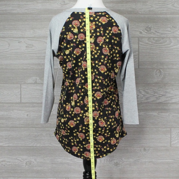 Unisex LuLaRoe Randy Ragland Tee Budding Flower XS - Picture 2 of 8